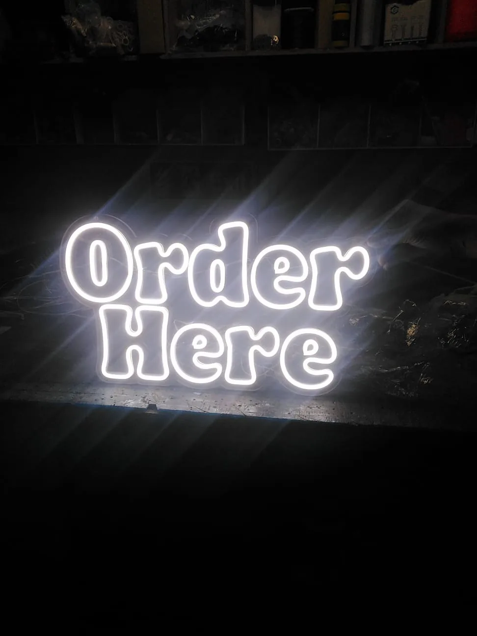 Riyadh custom neon signage project